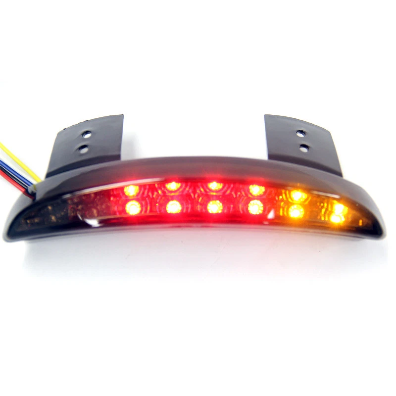 Freno de luz roja trasera de señal de giro de humo para Harley Dyna Street 2013-2018 Foto 4 de 4