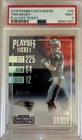 2016 Panini Contenders - Season Ticket Tom Brady #58 Playoff Ticket /249 PSA 9