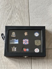 Glasgow Rangers FC 9 Piece Pin Badge Enamel   Set Football Presenation Box New