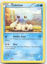 Cubchoo (28) 28/98 Emerging Powers Pokemon TCG LP