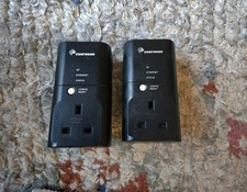 Comtrend PowerGrid 9020 Powerline Ethernet Adapter Kit – Pair – HomePlug AV, 200