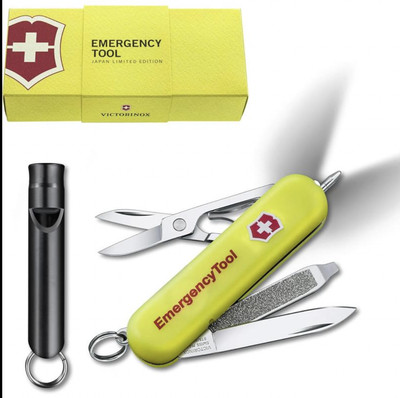 VICTORINOX Emergency Rescue Tool Luminous Multi-Function Knife 0.8623.MWN 