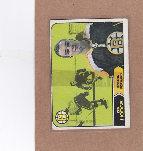 Ken Hodge #8 1968 Topps card