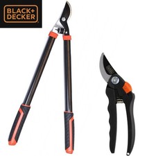 Black+Decker 21" Lopper & 8" Pruner Combo Pack Professional Garden Tool