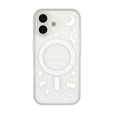 Gourmandies Miffy IIIfit Plump Frame iPhone 17 MagSafe Compatible Case Starry