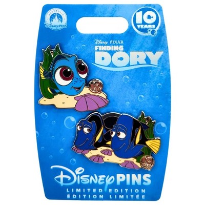 Disney Pixar Finding Dory 10th Anniversary Baby Dory LE2950 Pin Disney Parks