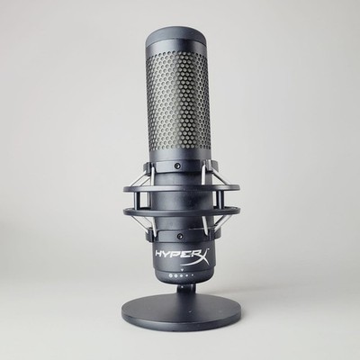 HyperX QuadCast USB Microphone QDC001 Condenser Mic w/ Stand Black