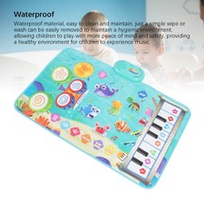 Baby Musical Mat with 2 Sticks Waterproof Early Learning Jazz Piano