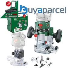 Bosch Cordless 18v Router + Plunge Base AdvancedTrimRouter Combi Case 6 + 8mm