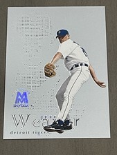 1999 Skybox Molten Metal - Heavy Metal Fusion Jeff Weaver #20F (RC) Card Rookie. rookie card picture