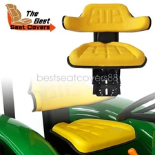 Yellow Tractor Suspension Seat For John Deere 820 830 1020 1030 1040 1530 2020