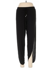 Shelli Segal Women Black Track Pants L