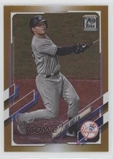2021 Topps Gold Foil Luke Voit #186 0lt3