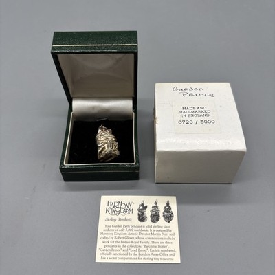 Harmony Kingdom Garden Prince Sterling Silber Anhänger LE Baroness Trotter 12g
