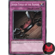 Yugioh Seven Tools of the Bandit YS11-EN035 Common 1st Edition LP