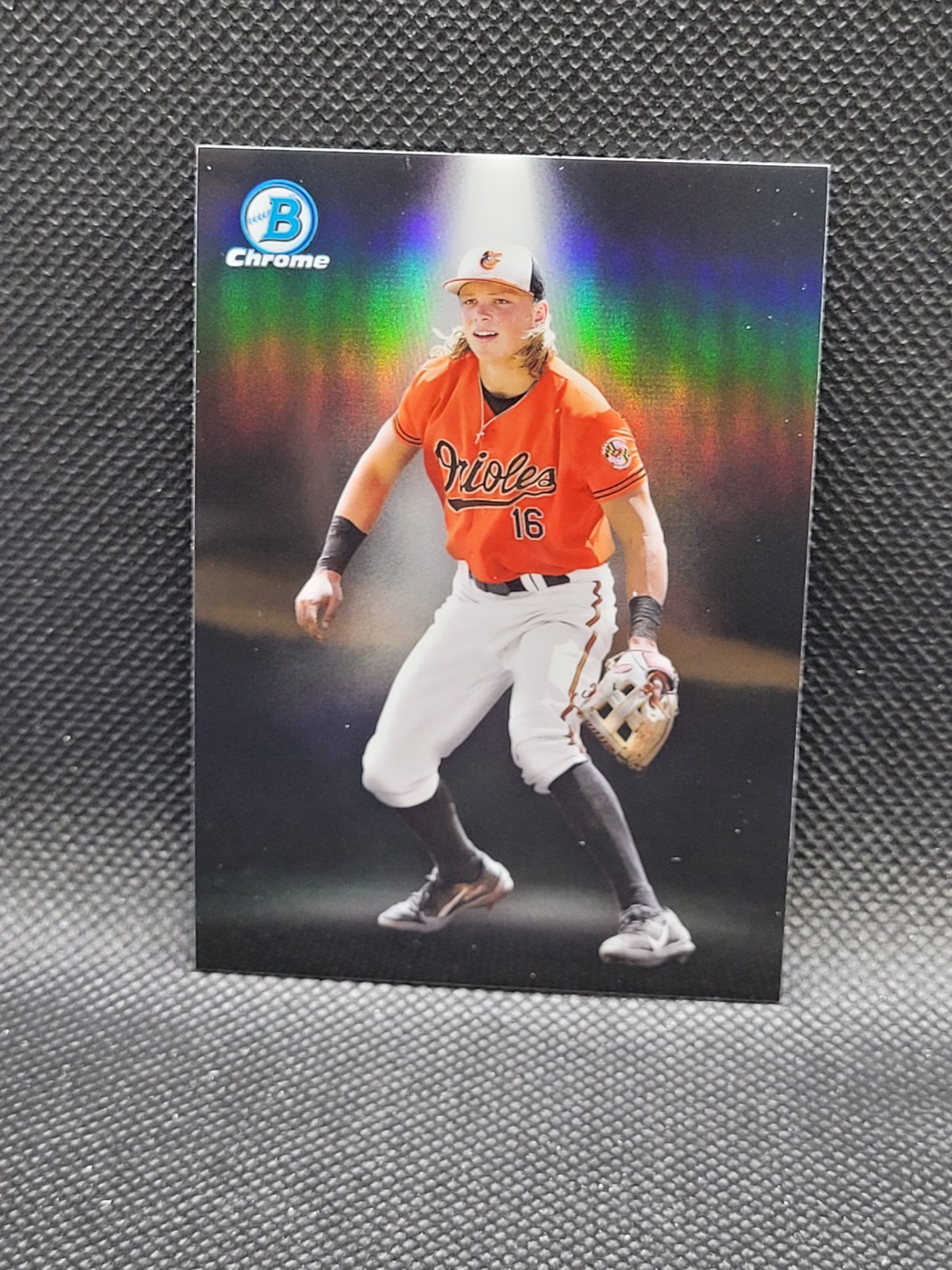 2023 Bowman Chrome JACKSON HOLLIDAY Spotlights refractor BS-6 Baltimore Orioles
