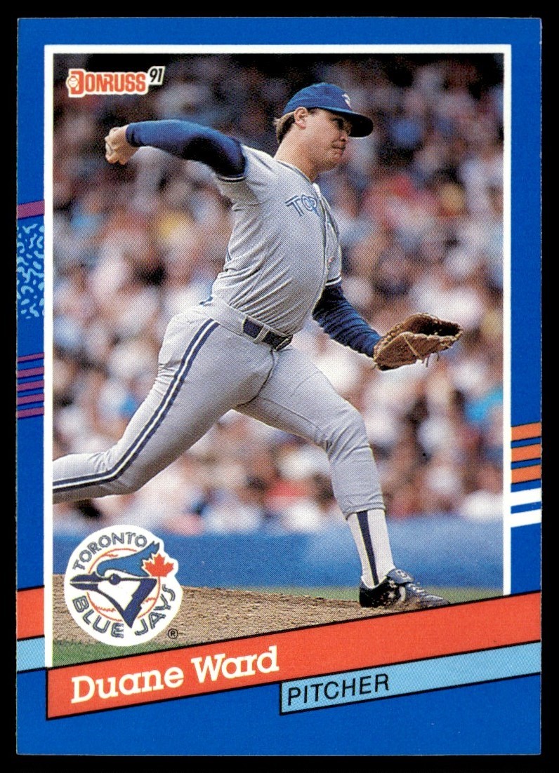 1991 Donruss Duane Ward Toronto Blue Jays #92