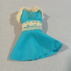 VTG Mattel 1965 Francie Hair Happenin Barbie Doll Blue DRESS ONLY IUC AS IS READ
