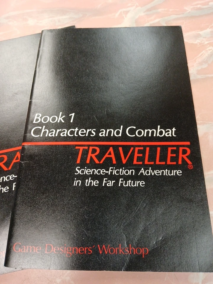 TRAVELLER RPG Book Set 1,2,3 Game Designers' Workshop GDW 1981 Books Only - Image 2 of 4