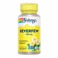 Feverfew 100 Caps by Solaray