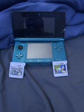 Nintendo 3ds Aqua Blue With Sonic Generations And Sonic Lost World For 3ds