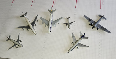 Flugzeug Konvolut Lufthansa Modellflugzeuge