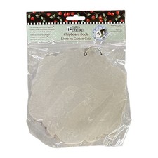 Mary Engelbreit Scalloped Chipboard Book 6"x6" 5 Pages Scrapbook Album New