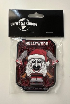 2026 Universal Studios Halloween Horror Nights HHN Terrifier Hollywood Magnet NW