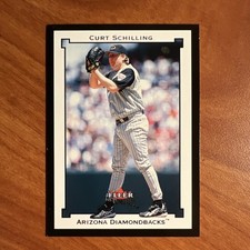 Fleer Premium 2002 Curt Schilling #105 Arizona Diamondbacks Baseball Card