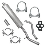 Mitteltopf Auspuff FüR Citroen C4 1 I 2.0 Coupe, FließHeck (04-07) Polmo