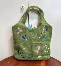 Ghibli Park Limited My Neighbor Totoro Reversible Tote Green Bag