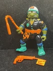 Vintage Teenage Mutant Ninja Turtles TMNT 1991 LEONARDO COP  Action Figure