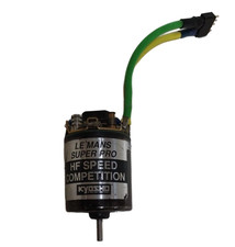 Kyosho LEMANS Super Pro HF Speed Motor Used RC Car Connector Replaced Tested