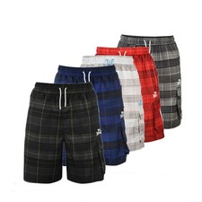 Lonsdale Cargo Shorts Kariert Herren verschie...
