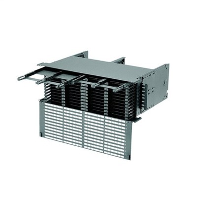 Panduit - FLEX4U06 - Panduit 4 RU HD Flex 6-Port Enclosure - For Patch Panel -