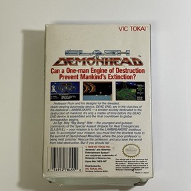 COMPLETE Clash at Demonhead NES Game, RARE Bump&rsquo;n&rsquo;Jump Insert, Manual, Box