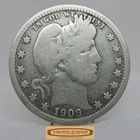 1909 Barber Silver Quarter - #C58753NQ