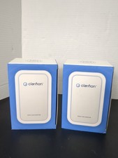 2 Clarifion Filterless Mobile Ionizer Ion Plug in Air Purifier GL-139 White