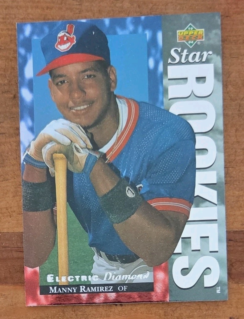 1994 Upper Deck - Star Rookies Manny Ramirez #23 Electric Diamond RC