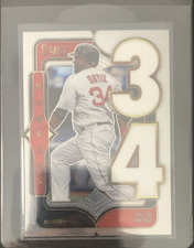 Panini 2025 Select Numbers David Ortiz #3 Boston Red Sox Baseball MLB