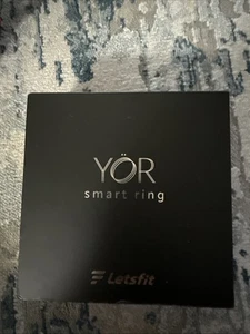 Yor Smart Ring. Silver Size 11. Health Monitor Ring. Letsfit.  New Sealed