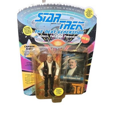 Star Trek Next Generation Captain Scott Action Figure 1993 playmates #6029