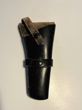 Brauer Bros. Mfg Co Black Leather Holster Marked H30 Fits Colt Style SAA 5 1/2"