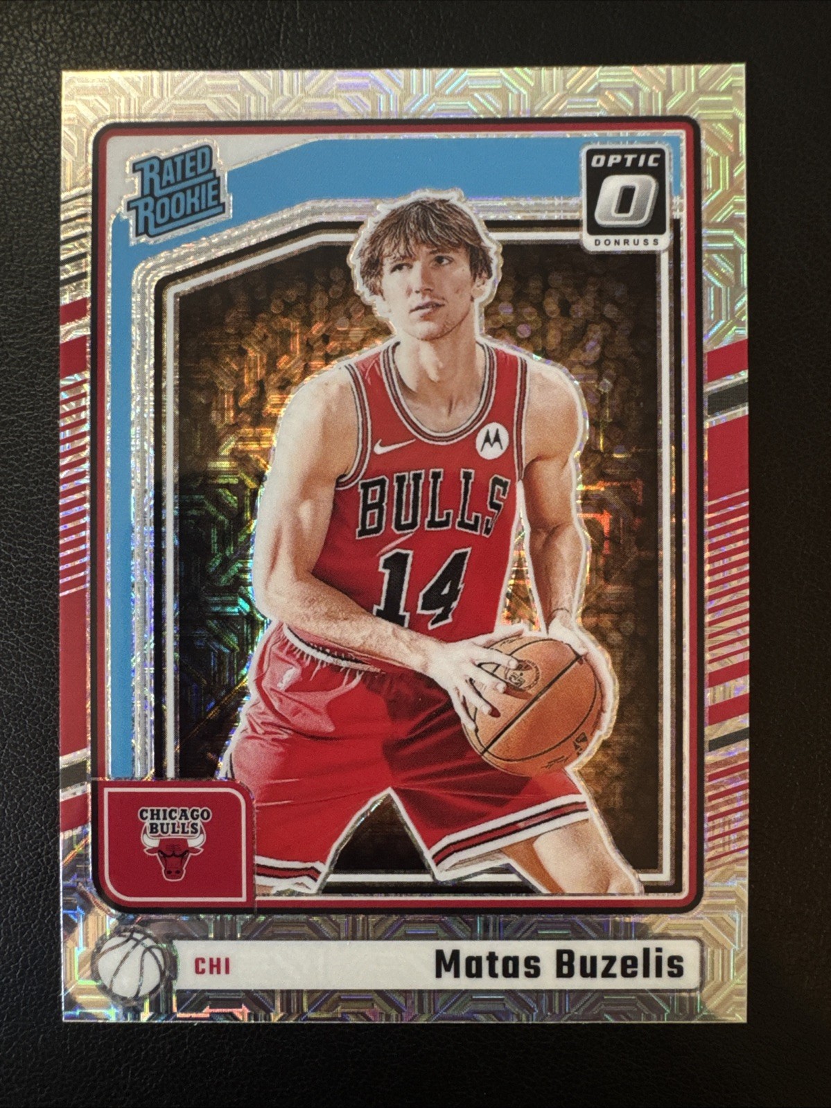 2024-25 Panini Donruss Optic - Rated Rookie Matas Buzelis #271 Choice Prizm (RC)