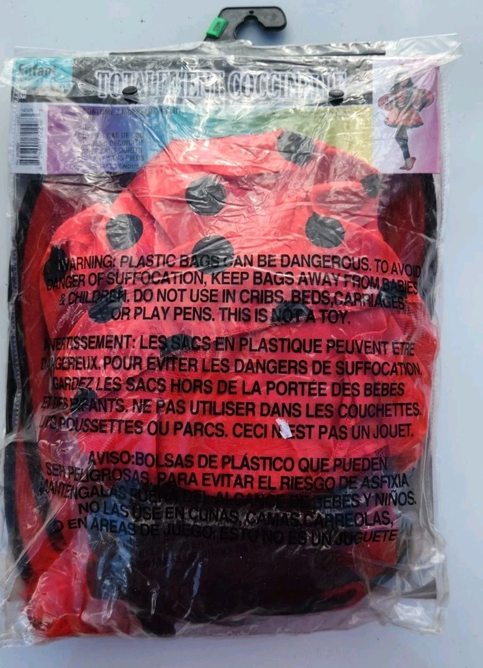 Disfraz Totally Ladybug 7 Piezas Niño Mediano 8-10 Foto 3 de 3