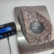 Large Heavy Natural Amethyst Quartz Crystal Trinket Jewellery Reiki Dish Bowl