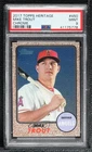 2017 Topps Heritage Chrome 604/999 Mike Trout #THC-450 PSA 9 MINT