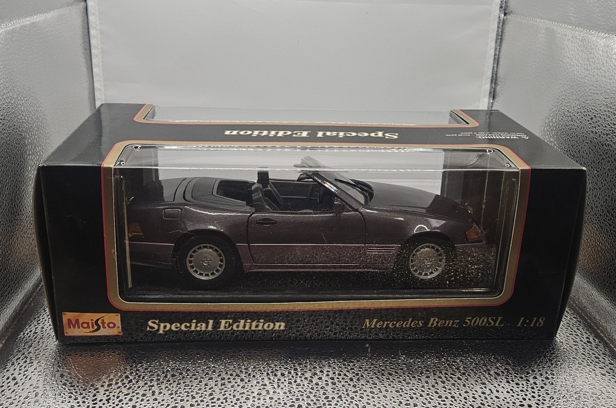 Maisto Special Edition Mercedes-benz 500sl Diecast Car 1 18