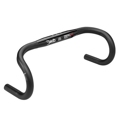Zero100 Handlebar 31.7Mm X 420Mm Deep Black Aluminum 2024 305384340 DEDA ELEME