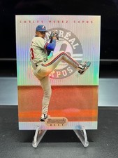 1995 Bowman's Best - Red Carlos Perez #72 Refractor (RC)